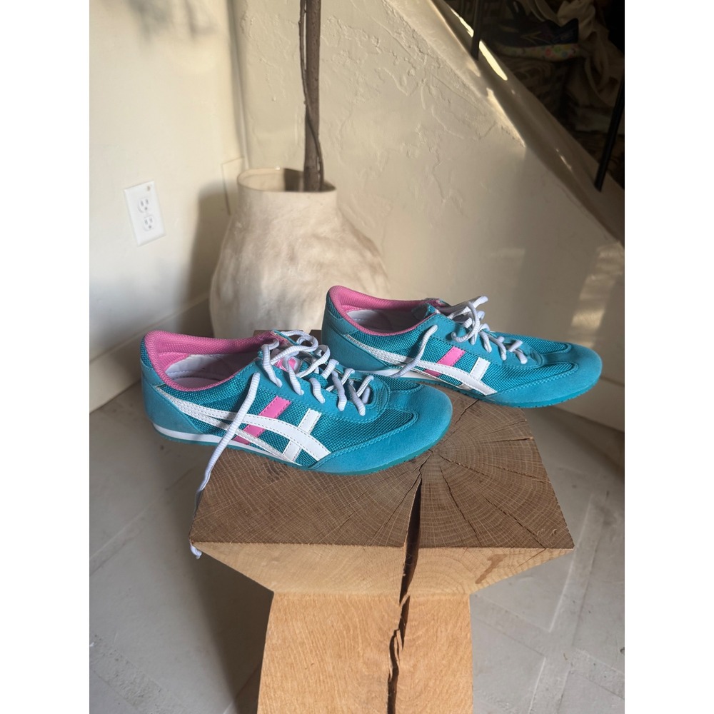 Very rare Onitsuka Tiger Machu Racer SALES SAMPLE Women 7 DN353 new dead stock